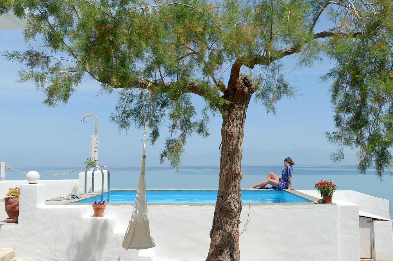 Antorina Beachfront Villas With Private Pools Kamari  Eksteriør billede