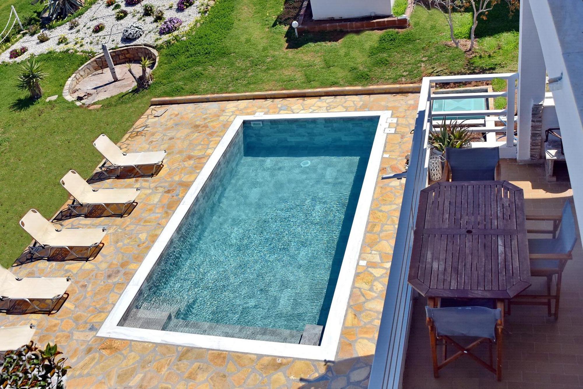 Antorina Beachfront Villas With Private Pools Kamari  Eksteriør billede