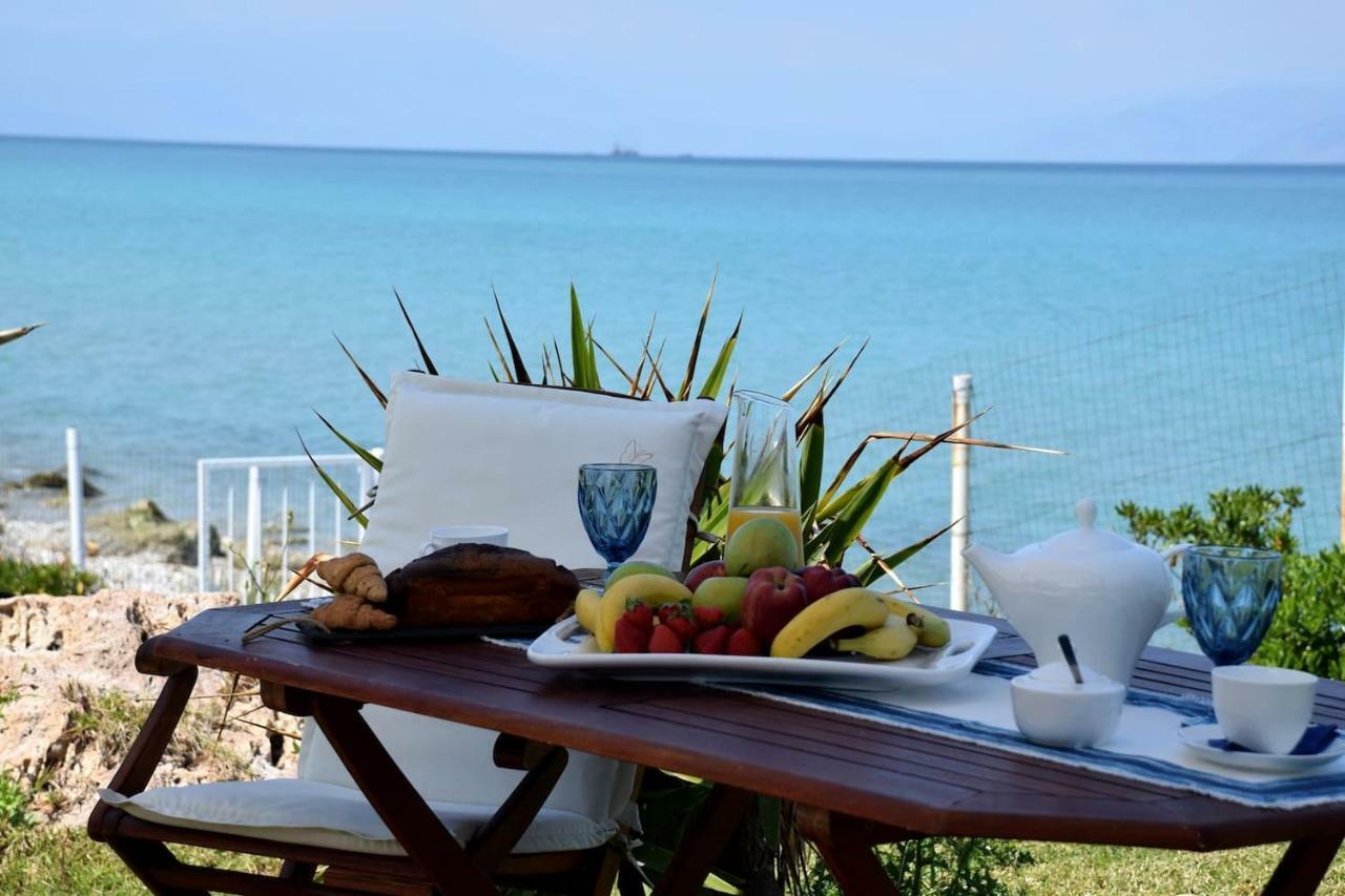 Antorina Beachfront Villas With Private Pools Kamari  Eksteriør billede